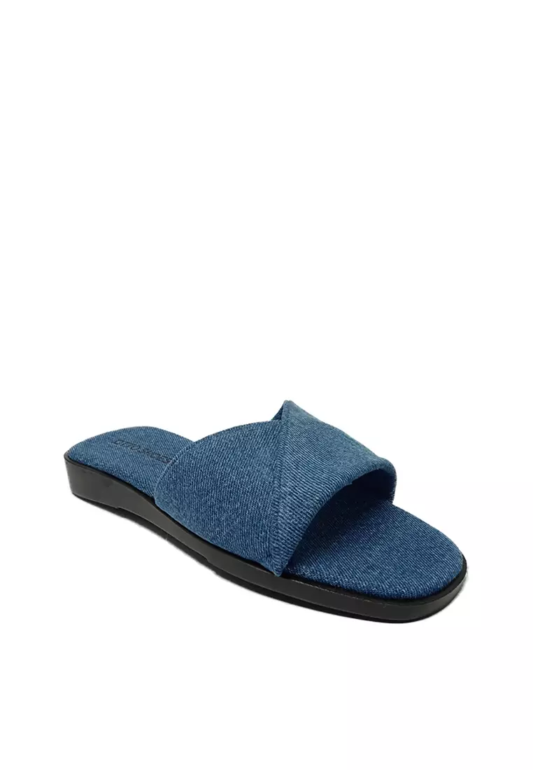 Discount on Otto  shoes - SKU: Otto 20800971 Masha Denim Slide Sandals