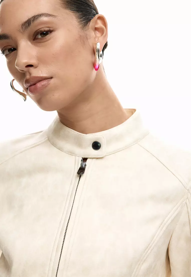 Mao collar jacket