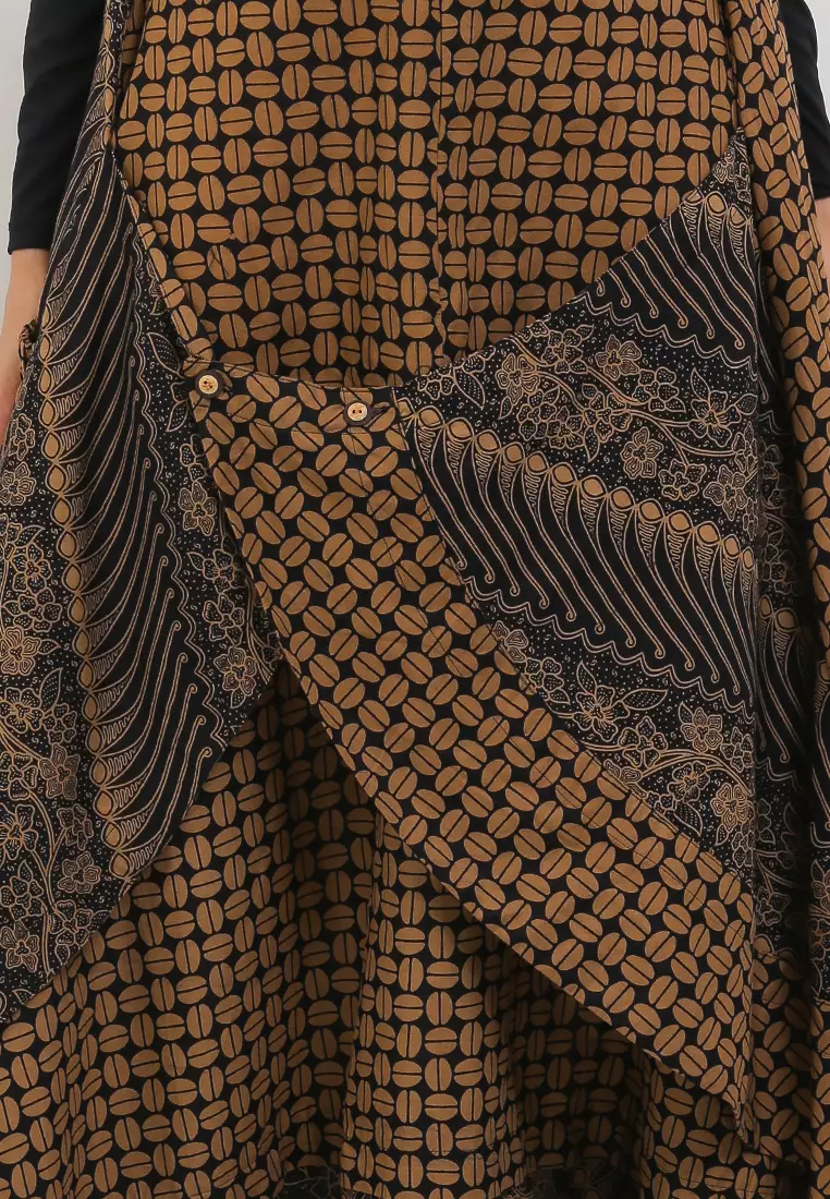 PantsSkirt Elastic Aladin Cut&Sew