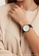 PLAIN SUPPLIES black 18mm Non-Stitched Leather Strap - Black (Silver Buckle) 0546CACA39278AGS_2