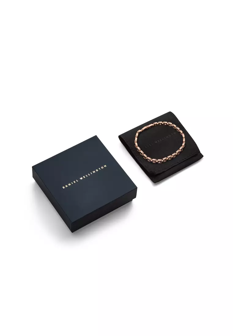 3-Link Bracelet Rose Gold - Unisex Bracelet for women and men stainless steel Bracelet DW Official Authentic Original