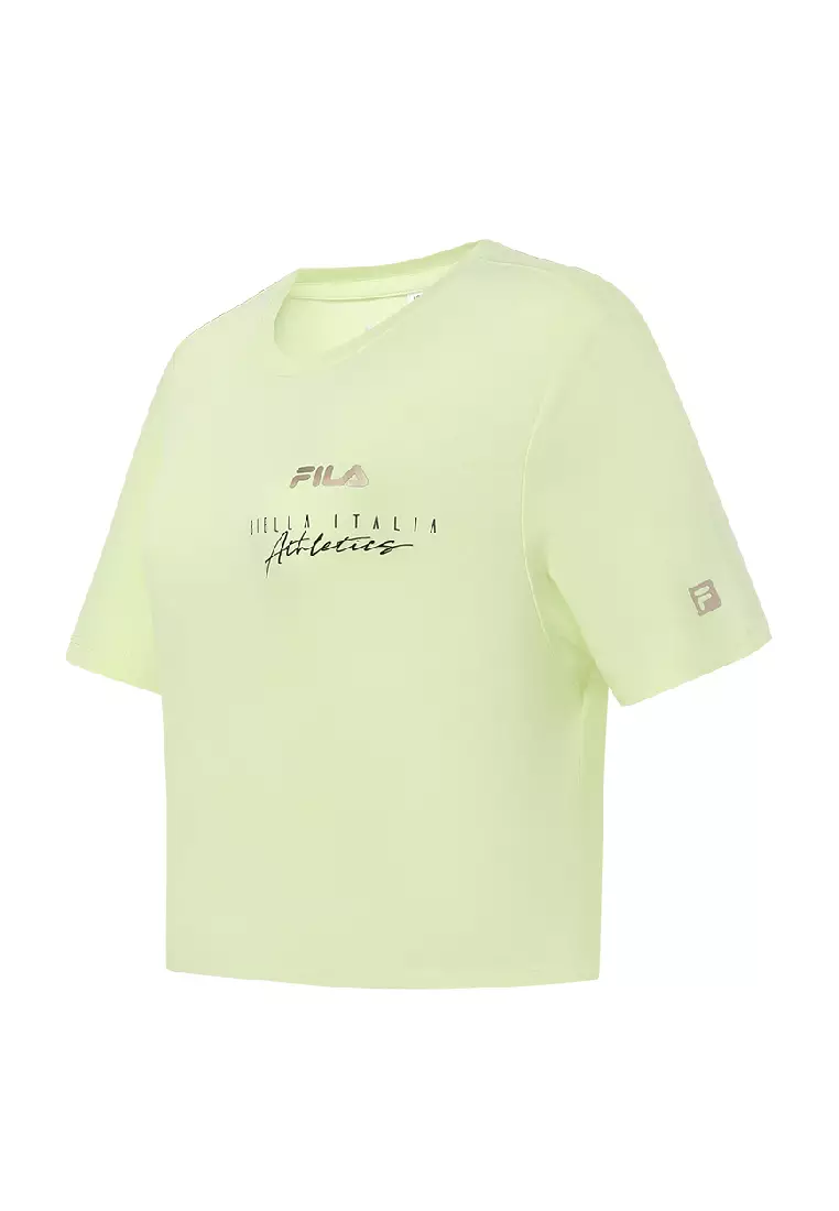 Yellow fila new arrivals shirts