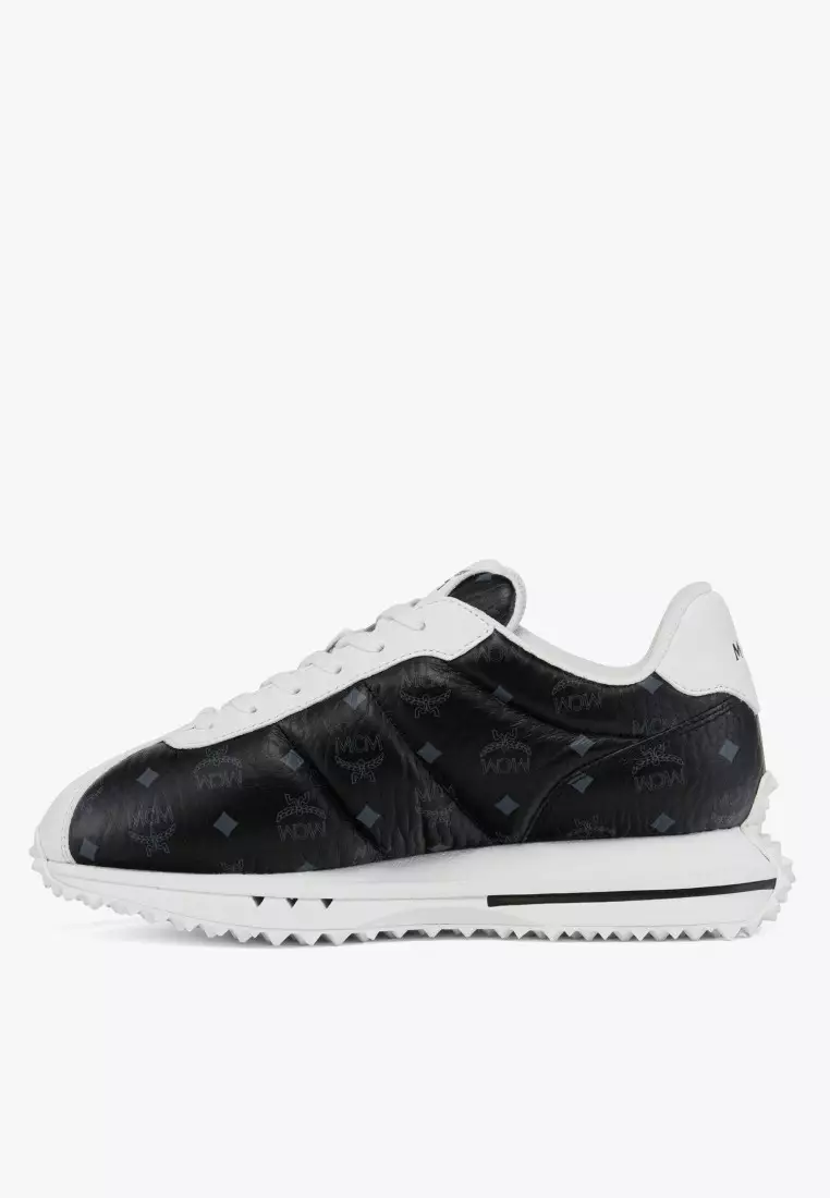 Diamante Sneakers in Quilted Monogram Leather
