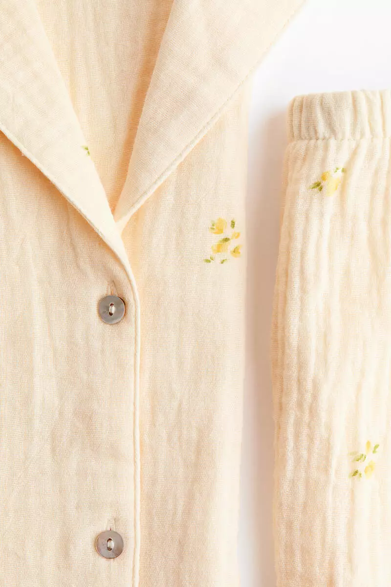 Cotton muslin pyjamas