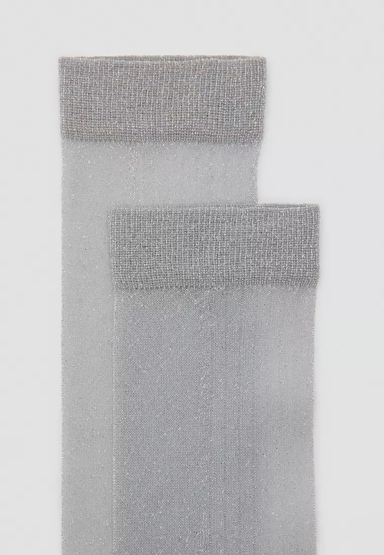Lurex Long Socks