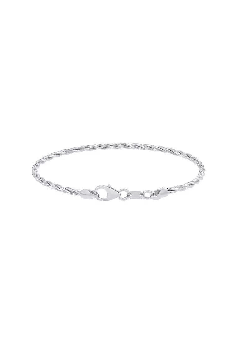 HABIB Oro Italia 916 White Gold Bracelet GW53840525(W) (22K Gold)