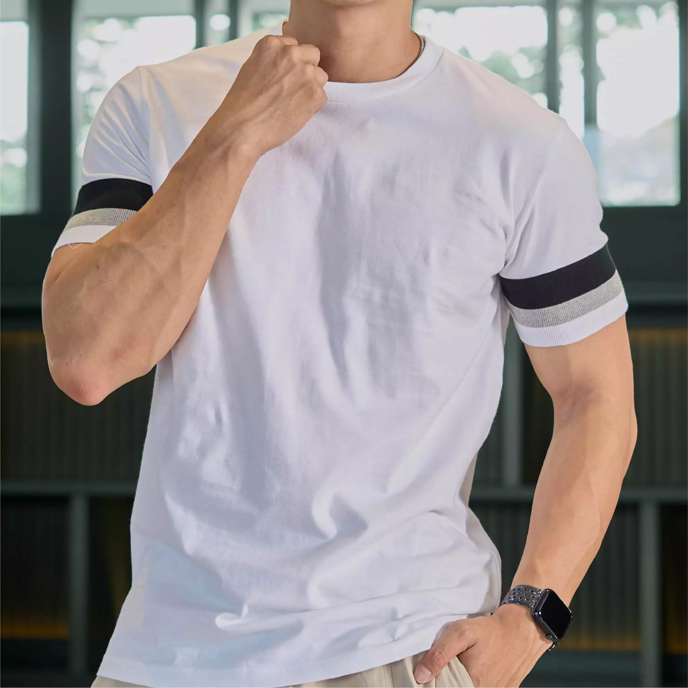 Kale Dios White / Tshirt Pria Premium Cotton  Lengan Pendek