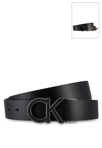 Calvin Klein black and brown CK Clean Reversible Belt 35mm - Calvin Klein Jeans Accessories 03B31ACC348D33GS_1