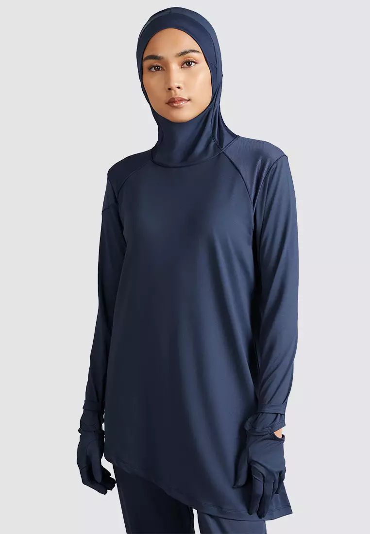 Buy ARUMN ZULEIKA SPORT HIJAB BODYSUIT WITH GLOVE Online ZALORA