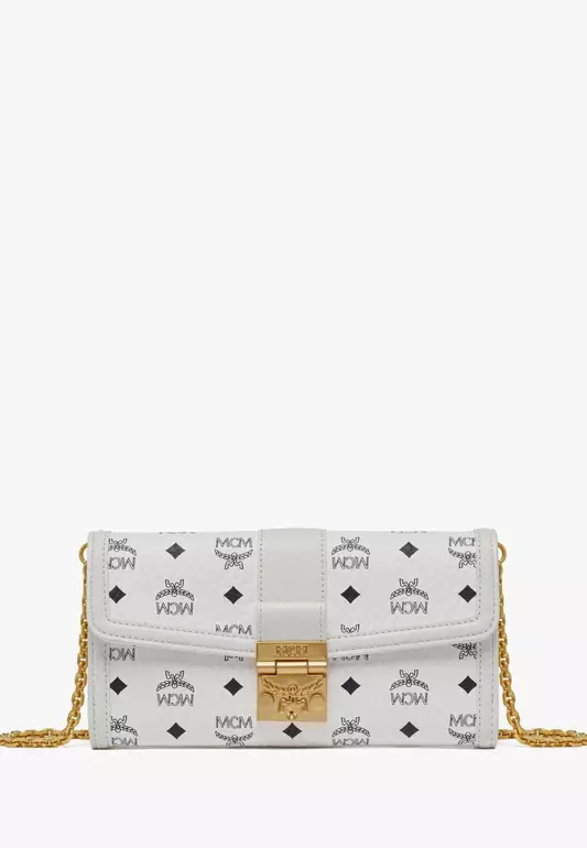 Tracy Chain Wallet in Visetos