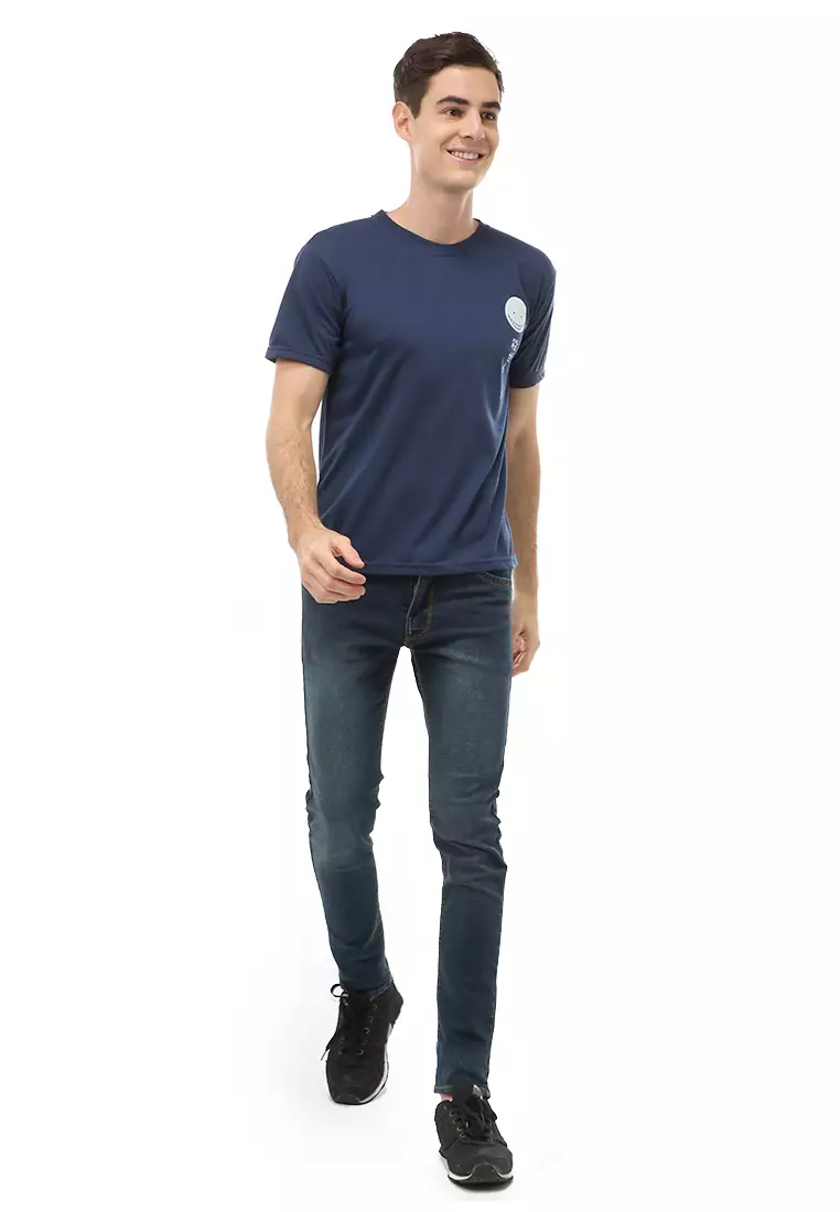 Jack T-Shirt Atasan Kasual Pria Lengan Pendek SImple Design Material Cotton ORIGINAL