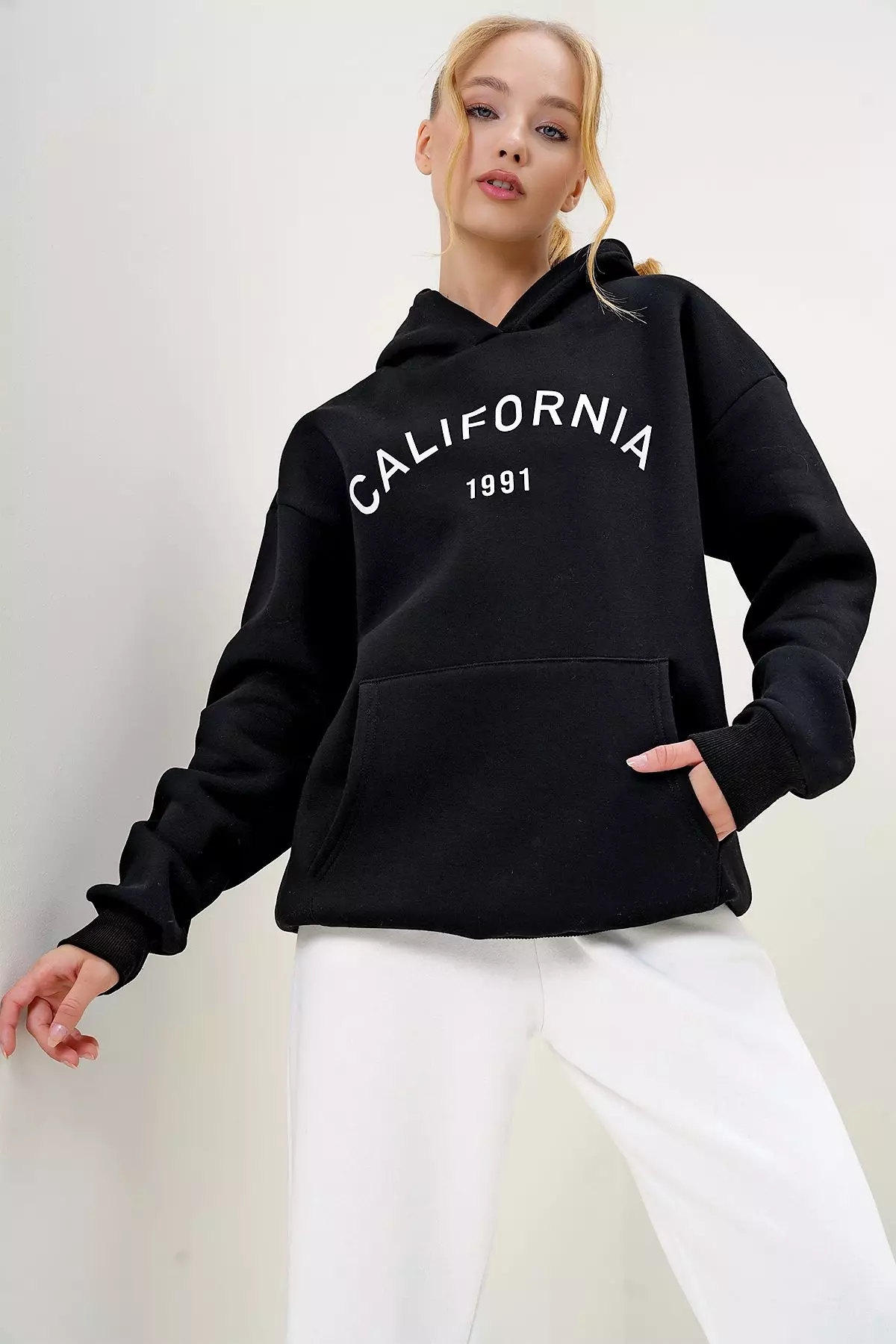 Printed Hoodie