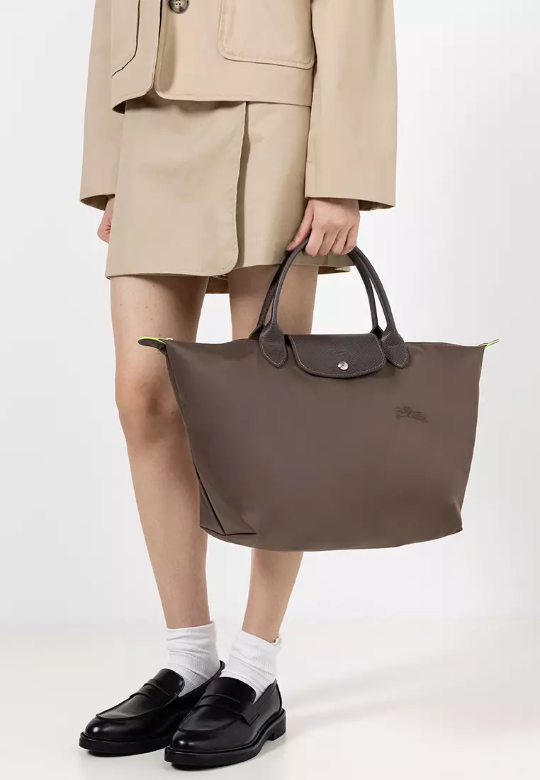 Le Pliage Green M Handbag