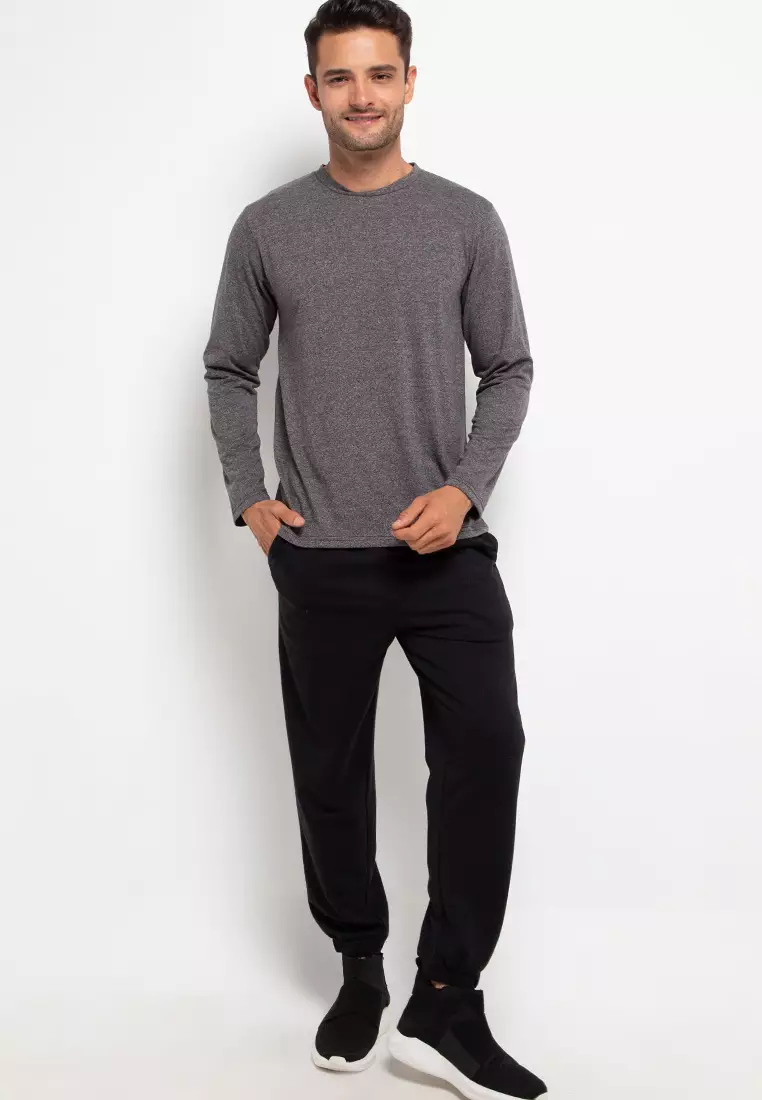 Atasan Kaos Lengan Panjang