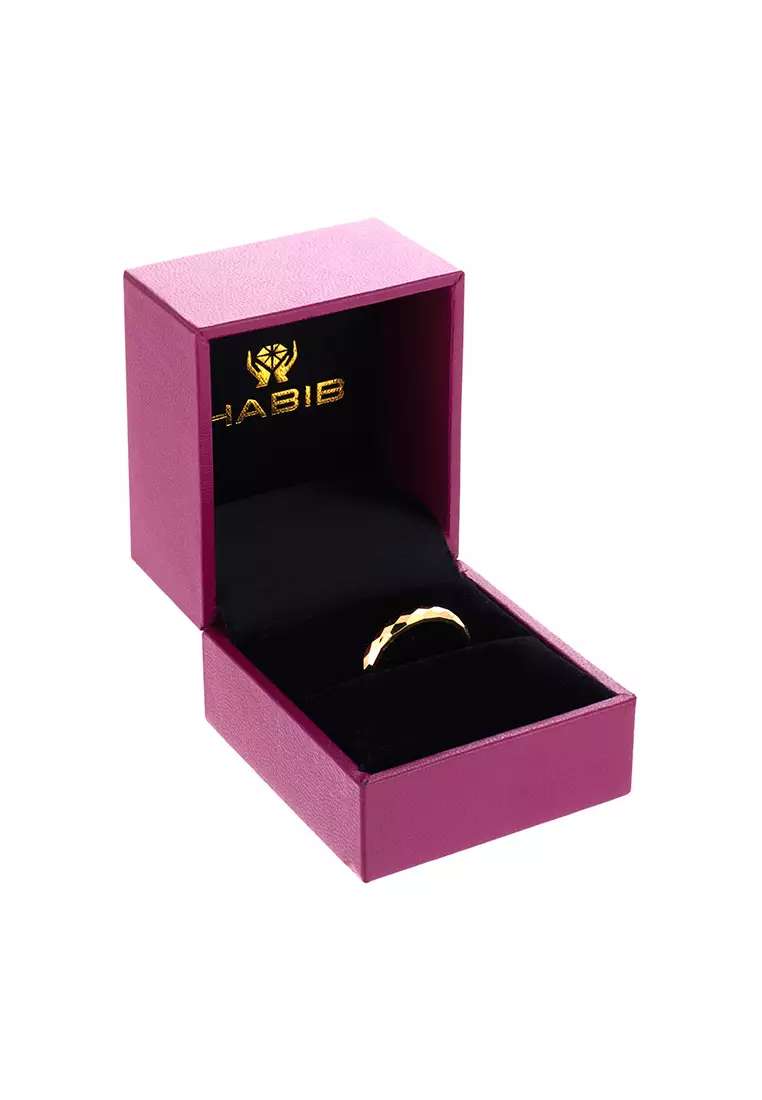 HABIB Oro Italia 916 Yellow Gold Ring GR44641220