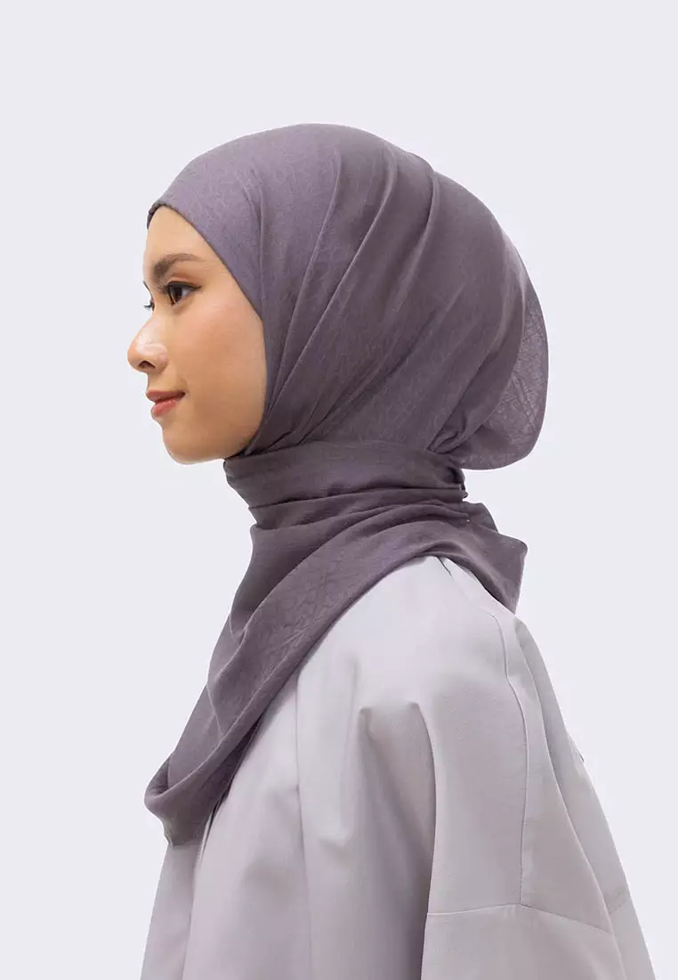 Ria Miranda Grey Kayra Instant Hijab