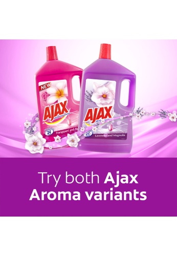 Buy Ajax Ajax Aroma Sensations Lavender Magnolia Multi Purpose Floor Cleaner 1 5l Online On Zalora Singapore