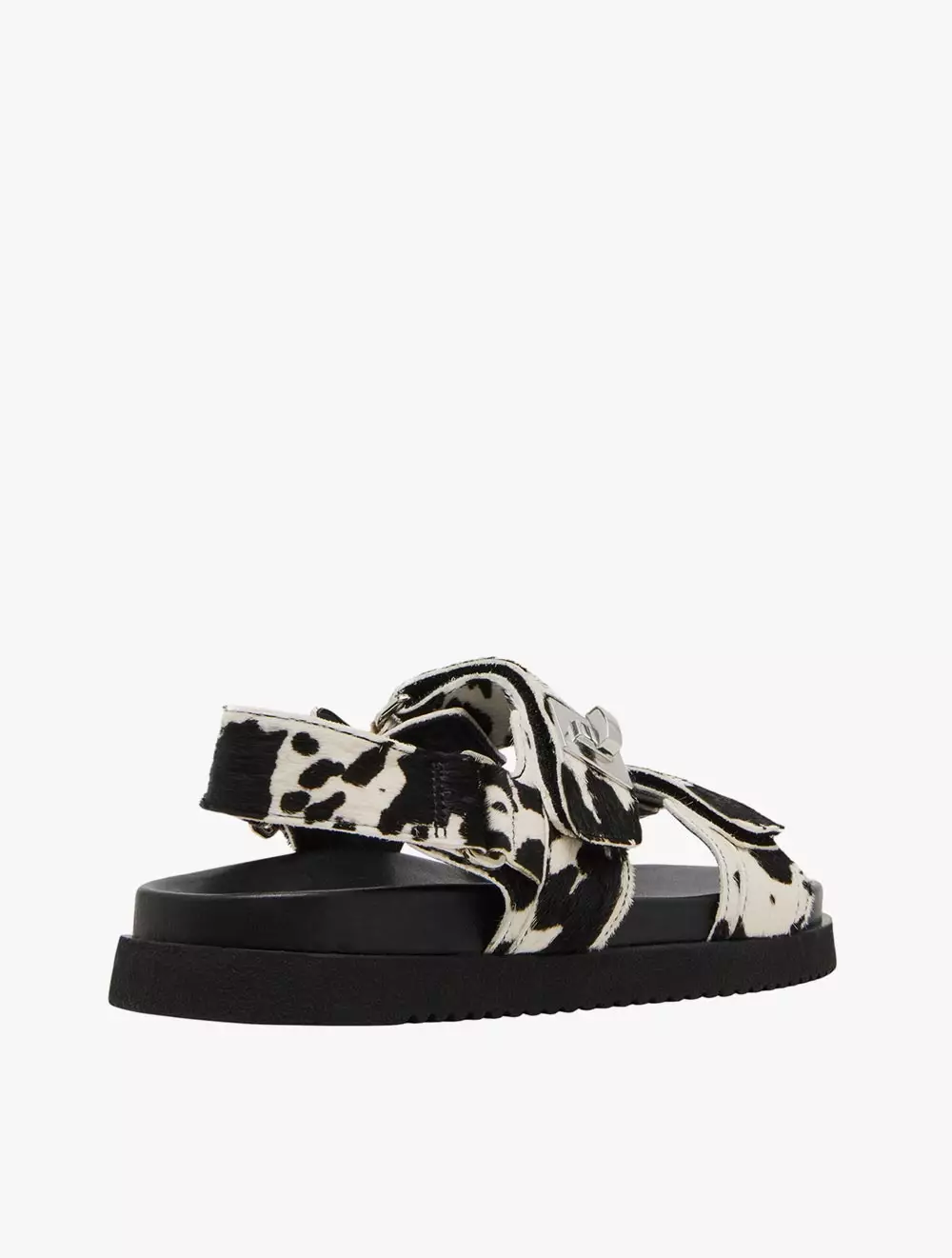 Steve Madden MONA-C Flat Sandals - Black
