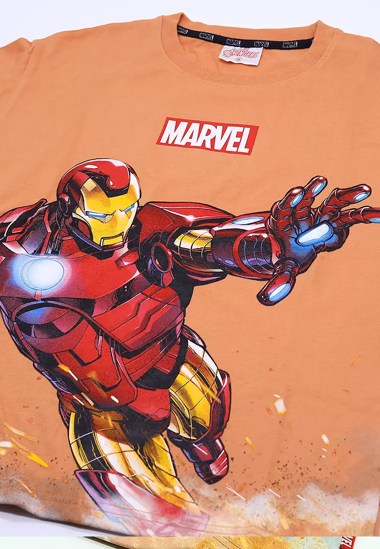 Boys Licensed Oversize Graphic T-Shirt "Blast Iron Man"