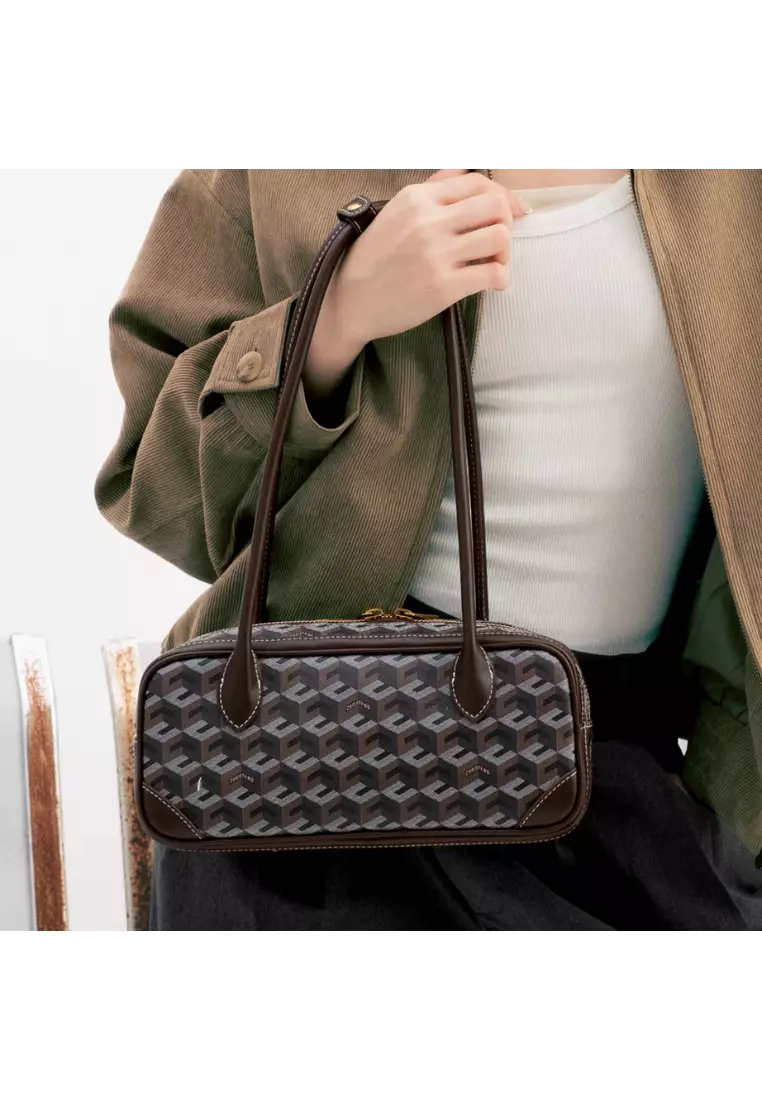 Marcelo Shoulder Bag Chestnut Brown