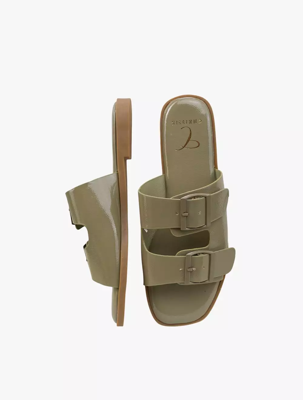 Payless Chrissie Womens Poema Sandals - Green_05
