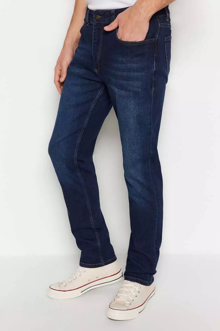 Buy Trendyol Dark Blue Jeans 2024 Online