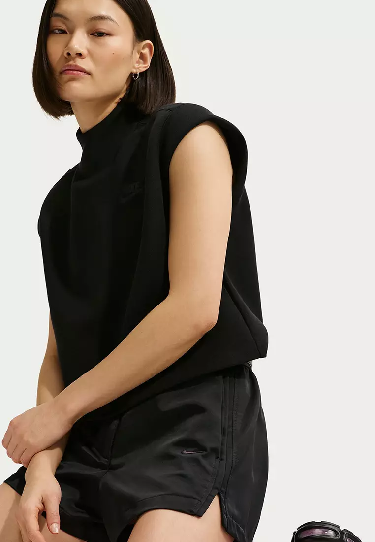 Sportswear High-Waisted Satin Hot Shorts