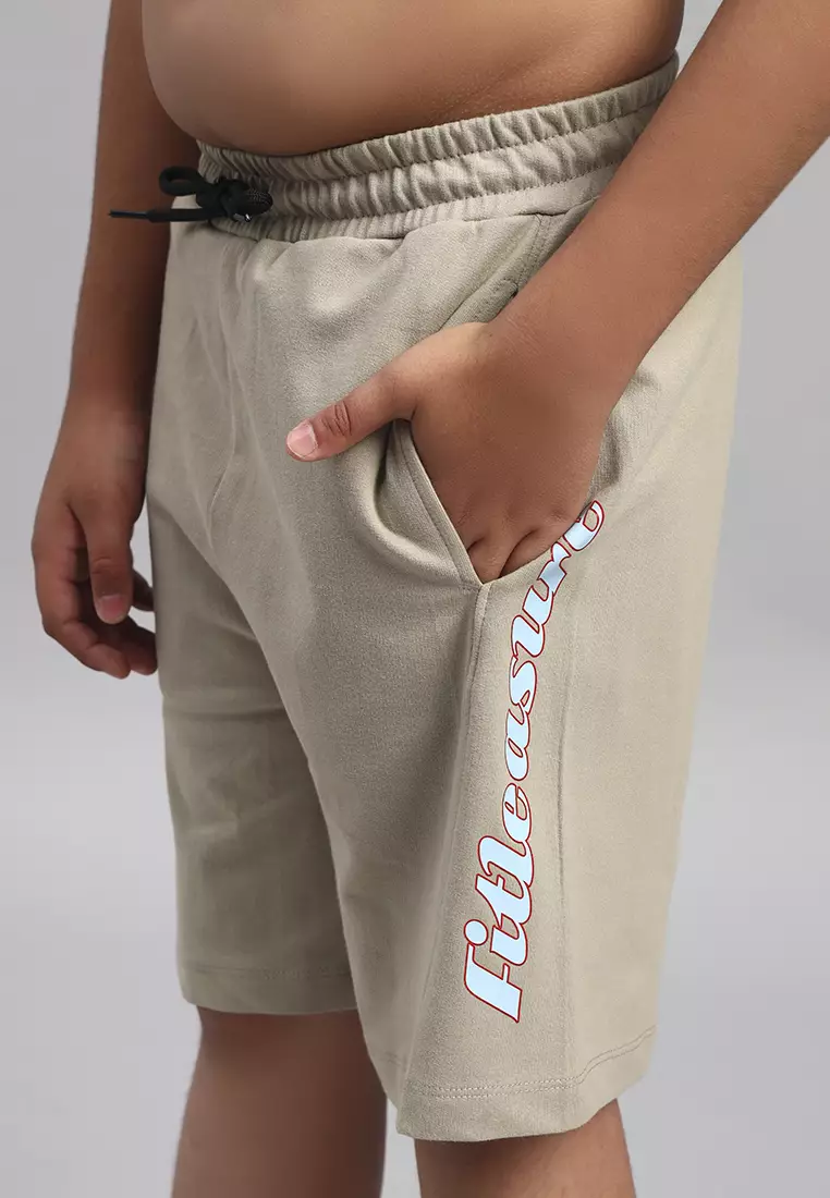 PlayMode 男女通用棉质短裤