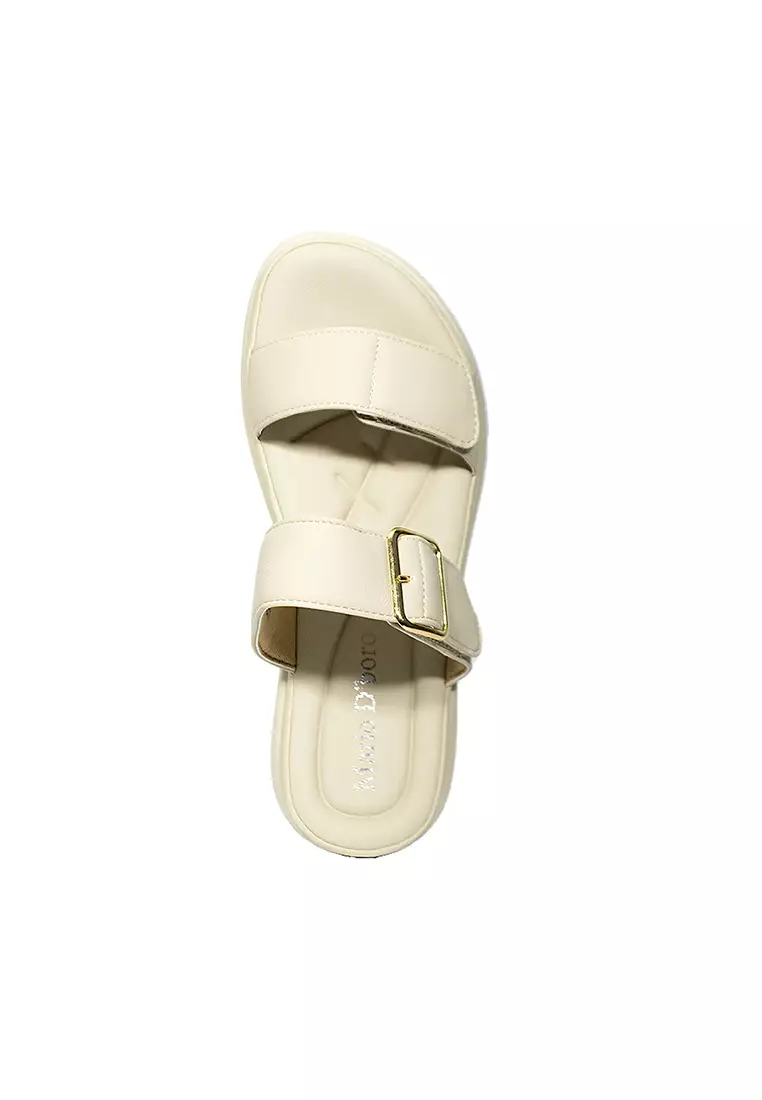 Women's Flats Sandals LY 28019 Bone C65