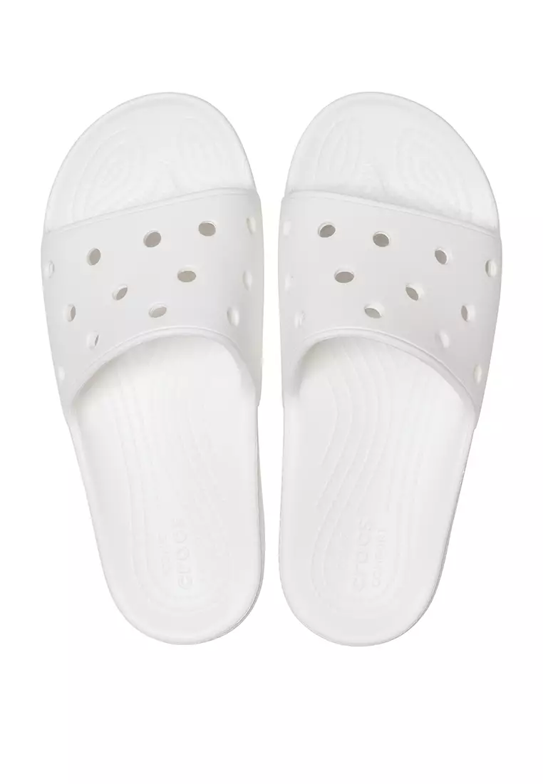 White hot sale classic crocs