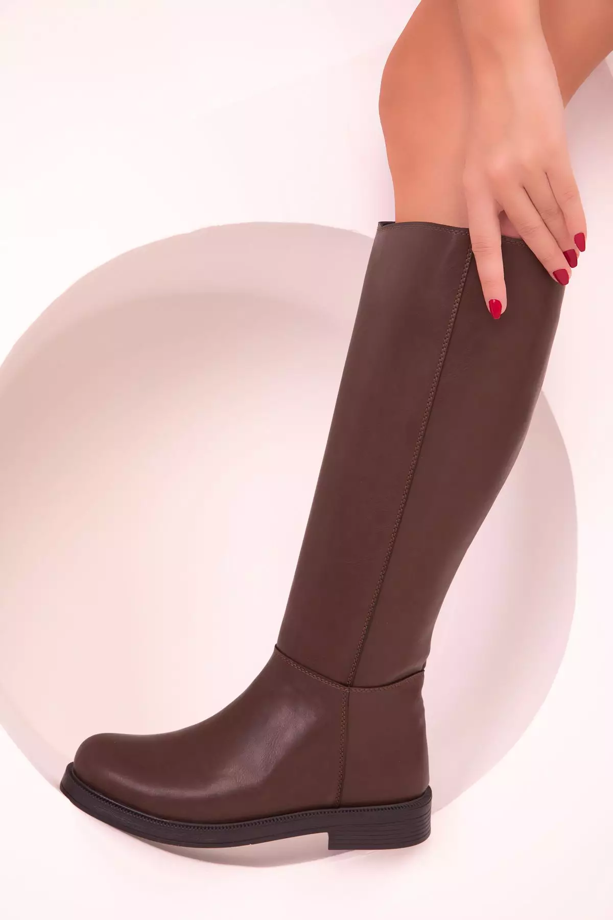 Calf Length Boots
