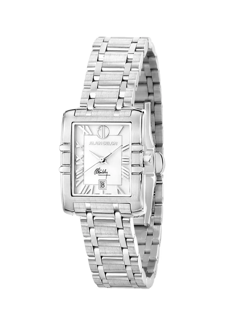 Alain Delon Women AD350-2311 Silver Stainless Steel Watch