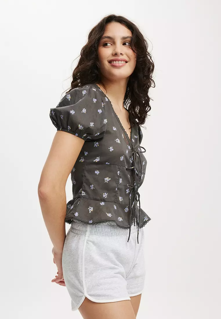 Dolphin Hem Mini Shorts