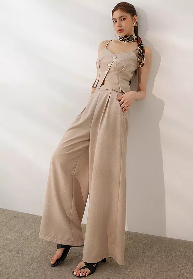 Cinched Waist Cami Top