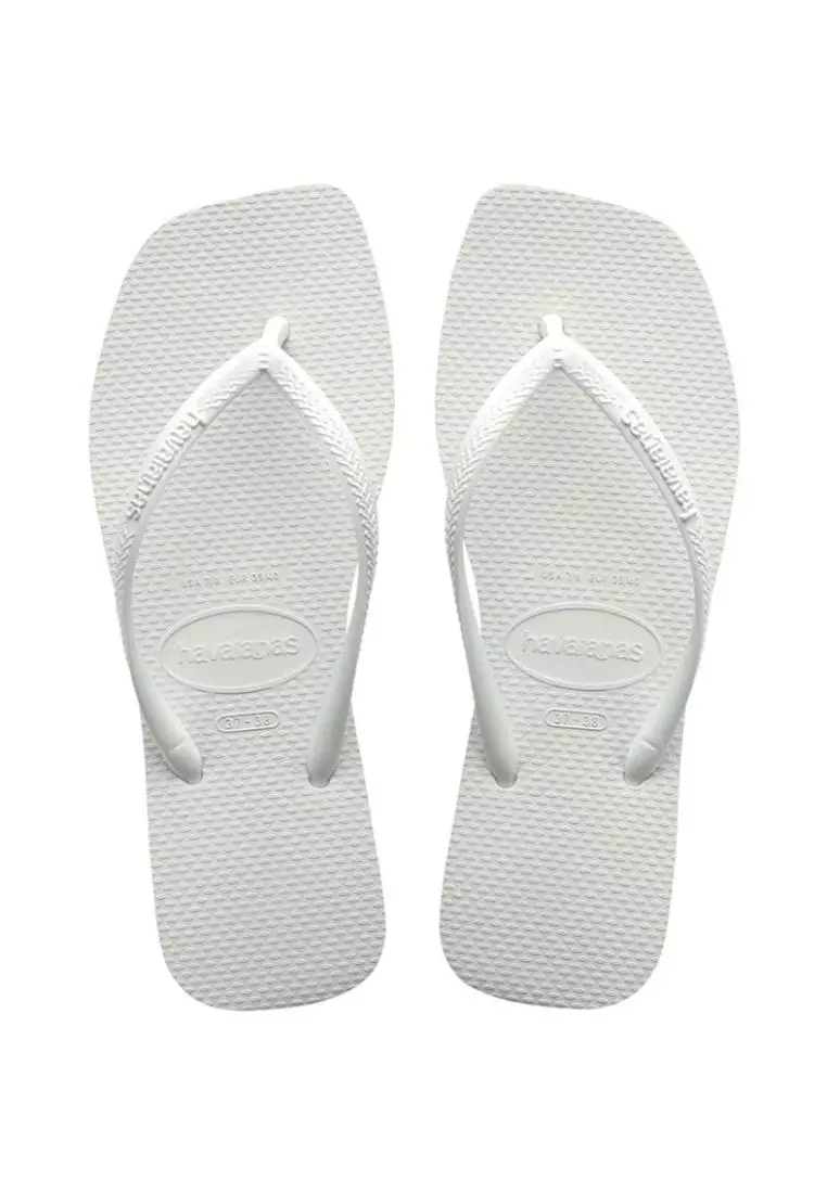 Discount on Havaianas  shoes - SKU: Slim Square Solid Flip Flops
