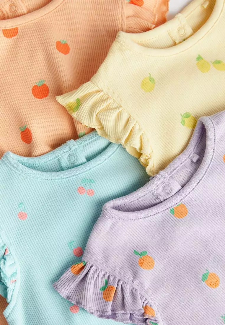 Buy NEXT Baby Bloomer Rompers 4 Pack Online | ZALORA Malaysia