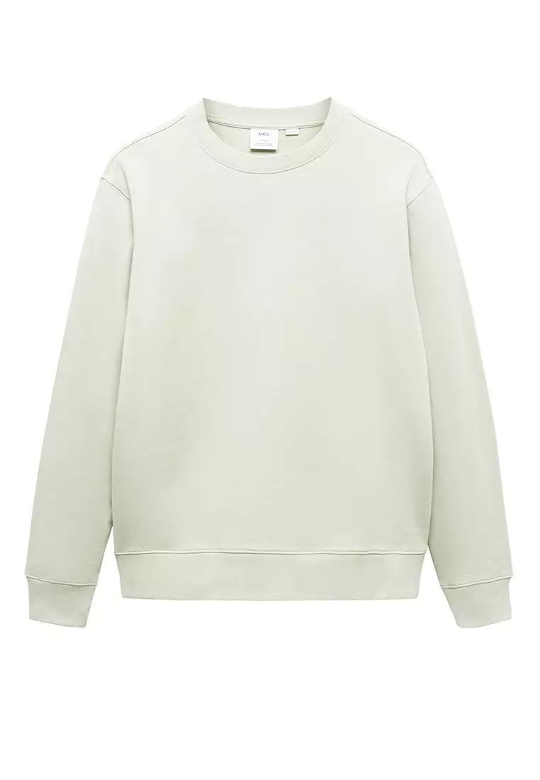 Jual MANGO Man 100% Cotton Basic Sweatshirt Original 2024 | ZALORA ...