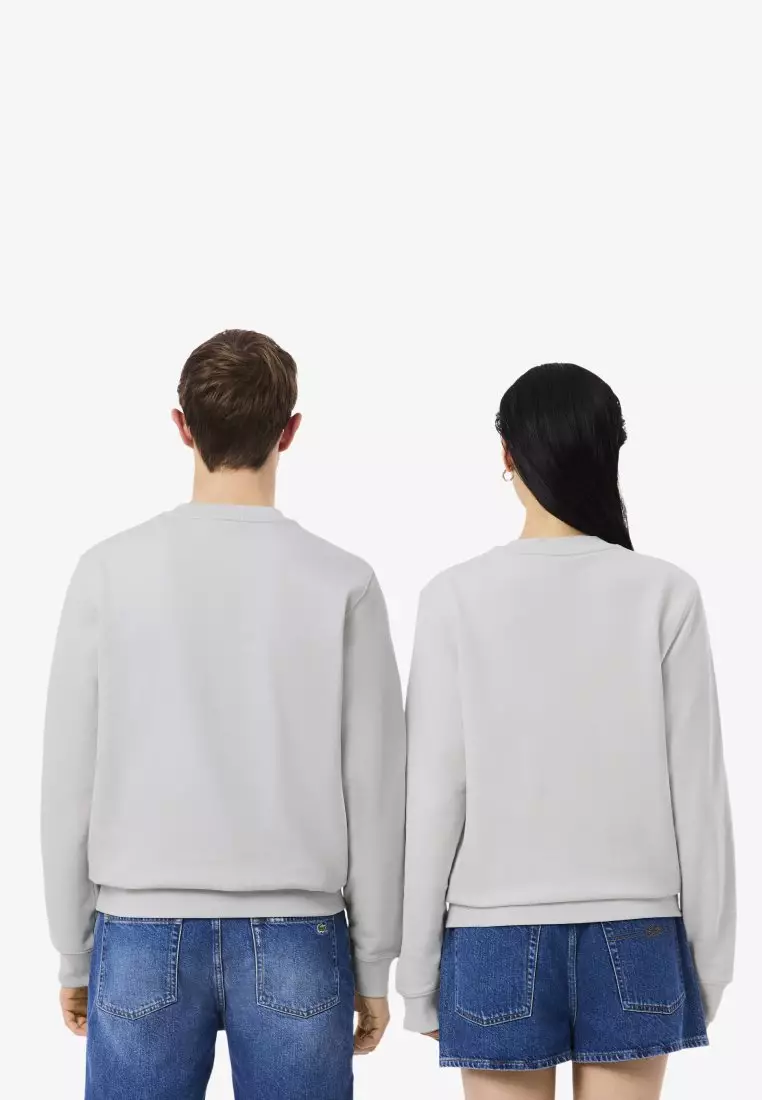Embossed Fleece Sweatshirt