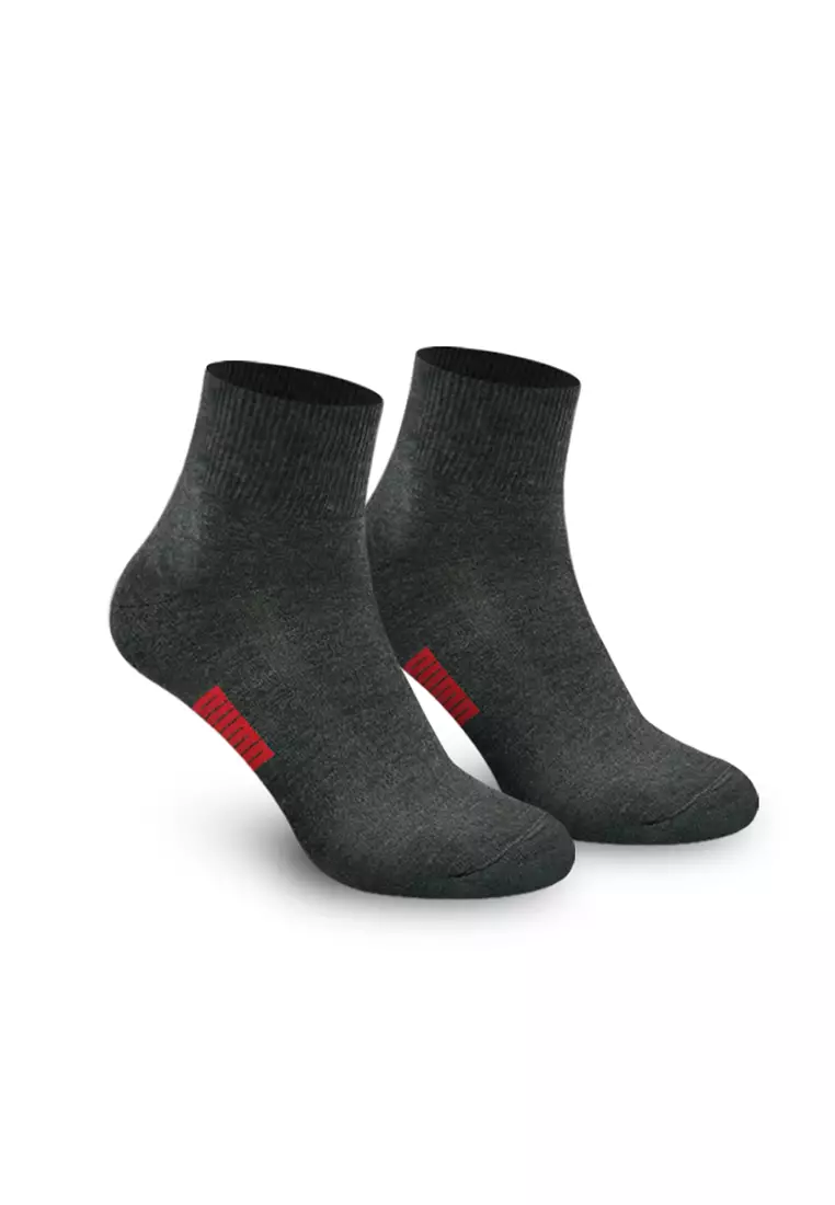 Puma Men's Cotton Lite Thin Casual Ankle Socks 3 pairs in a pack PMCKG2