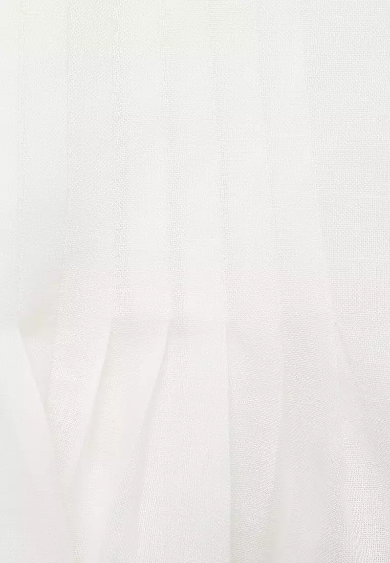 Ramie Pleated Skirt