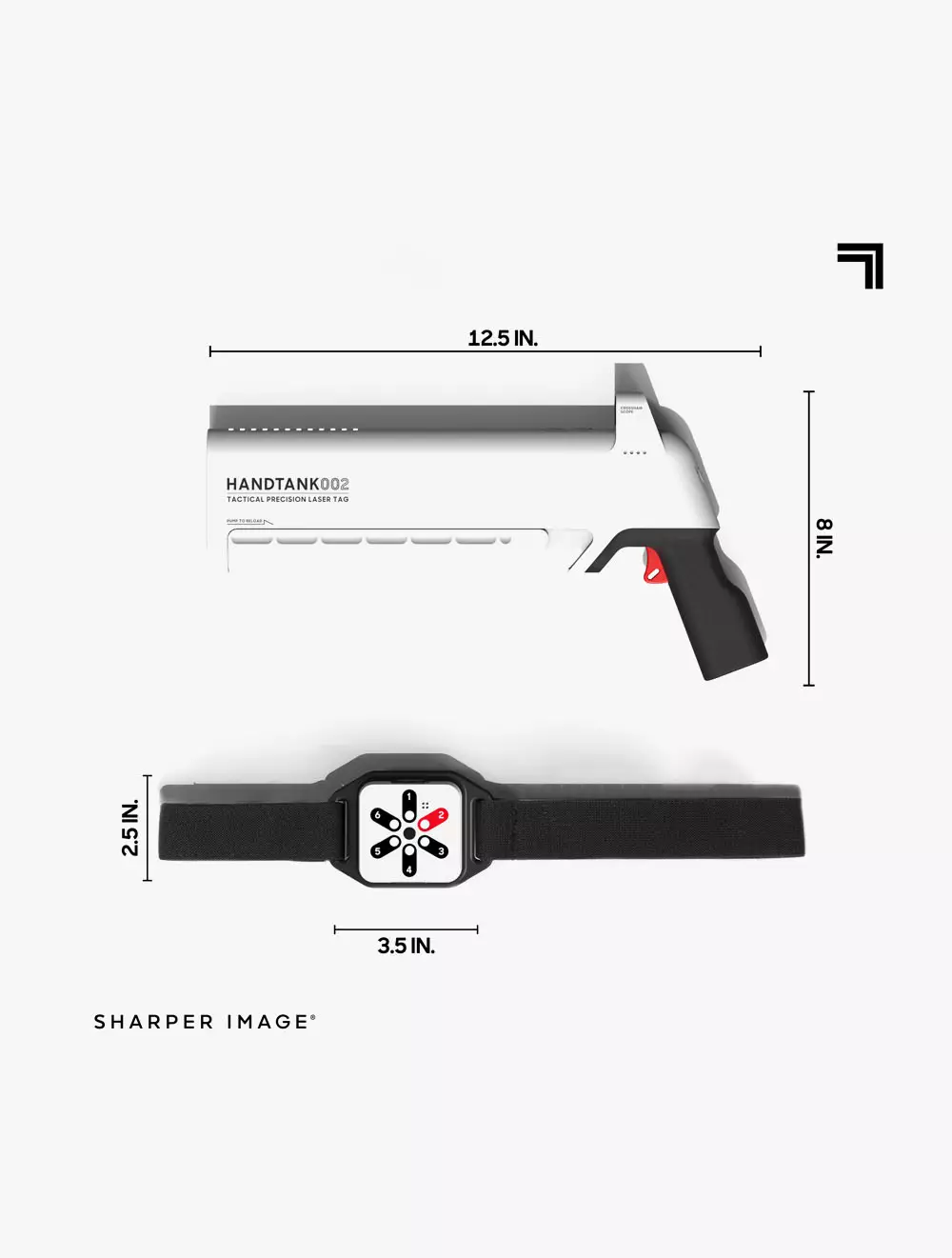 Discovery Sharper Image Toy Laser Tag Handtank Blast Pack - DCP1214006251 - Multicolor