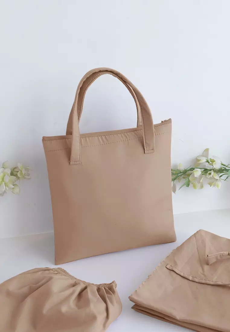 Zelena - Mukena Basic Sabira Lasercut 2in1 Prayer Set - Anak