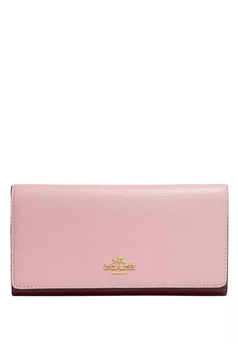 Coach soft trifold discount wallet