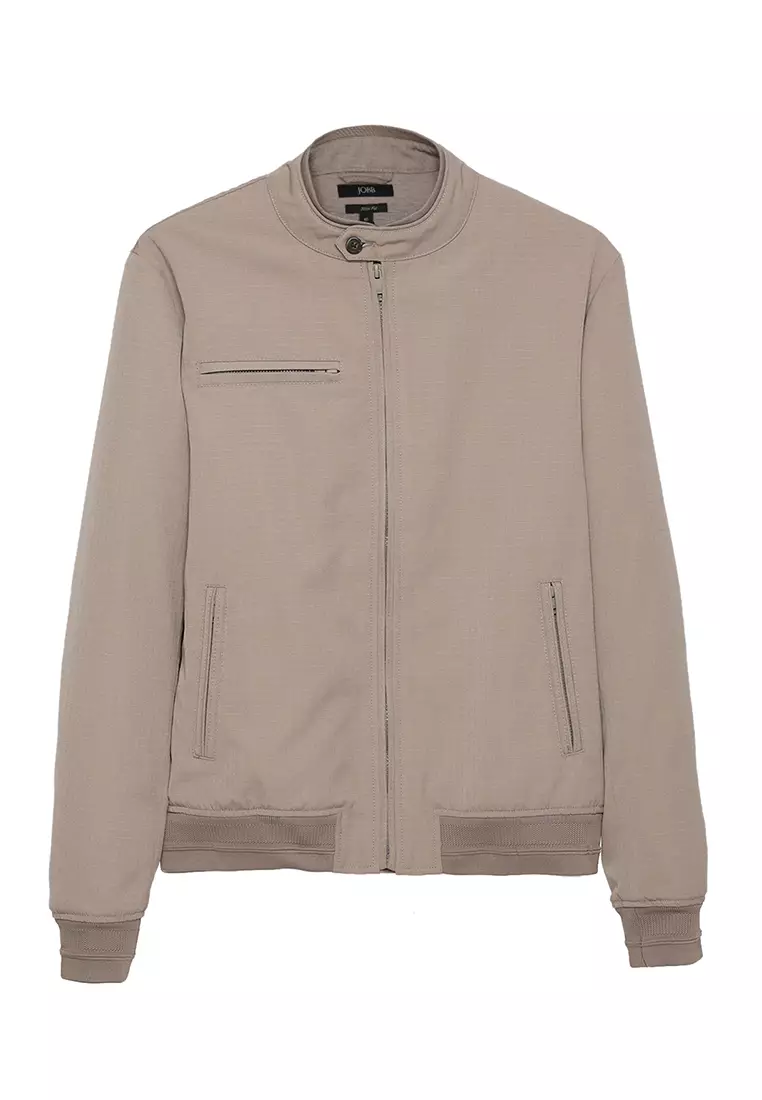Jobb Alexando Jacket Pria Regular Fit Khaki