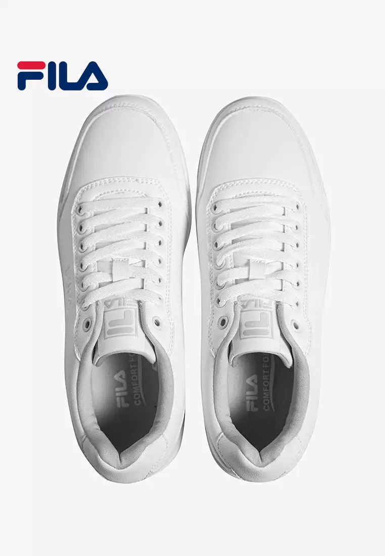 Mens Heritage Wolf MS White