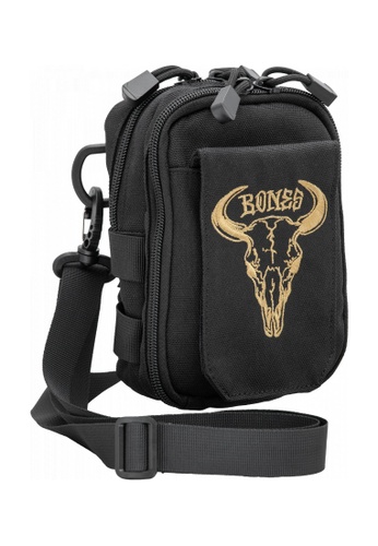 Buy Crazeecausa Bones Shoulder Bag Desert Skull 7 X 5 Black Online Zalora Malaysia