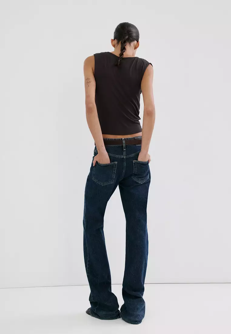 Draped Fitted Top