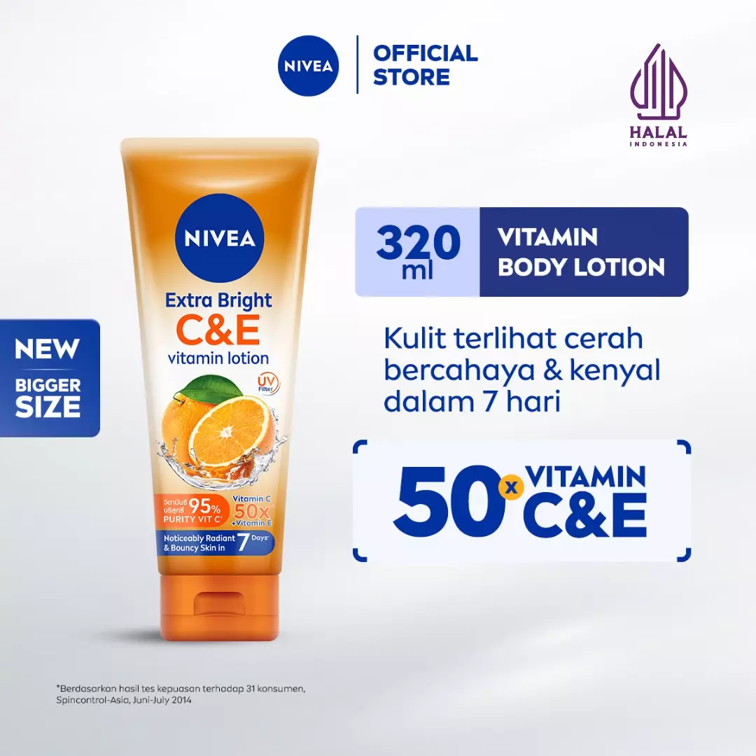 NIVEA Body Lotion - C&E Vitamin Lotion + Night Nourish