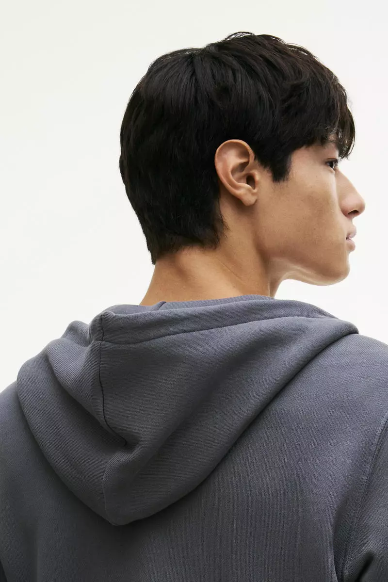 Regular Fit Zip-through hoodie