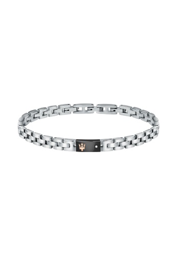 Maserati silver Maserati Jewels 22cm Men's Stainless Steel Bracelets JM221ATY05 D2D52ACDA7F94CGS_1